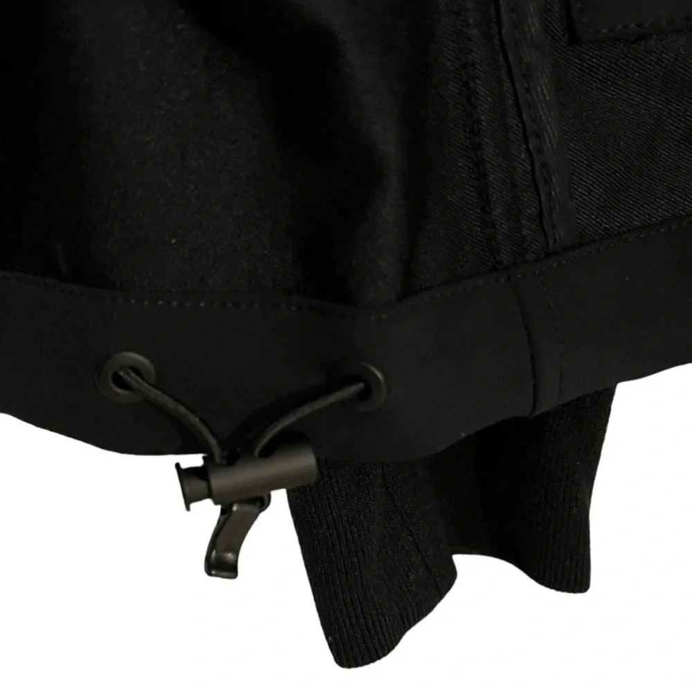 RAG  & BONE. Performance Fabric Tech Focus Black Snap Jacket Men M 42” Chest. - Picture 6 of 8
